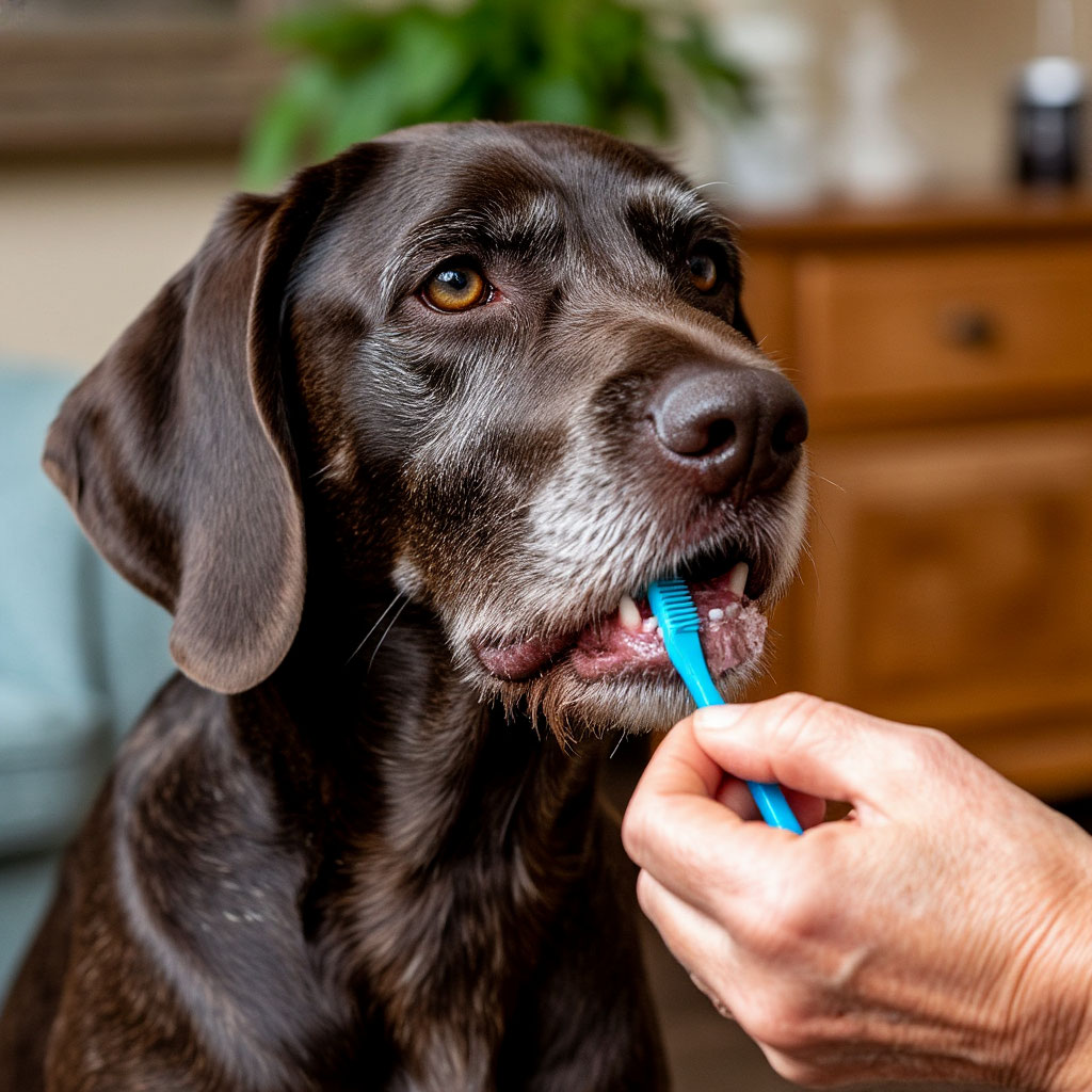 Gentle teeth brushing for elderly GWP rescue